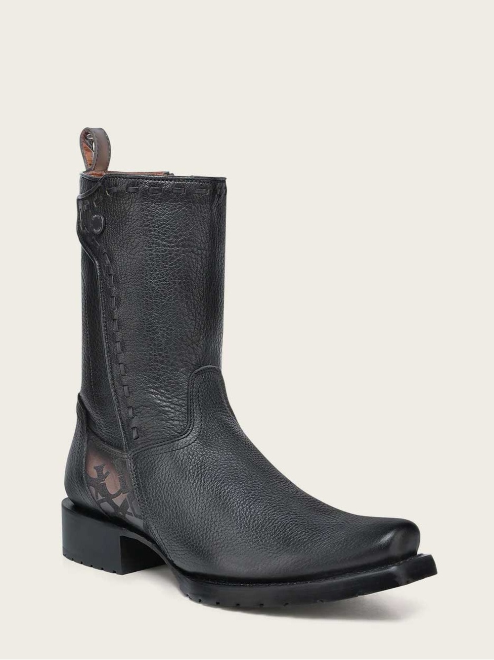 Cuadra Men’s Black Leather Western Boot